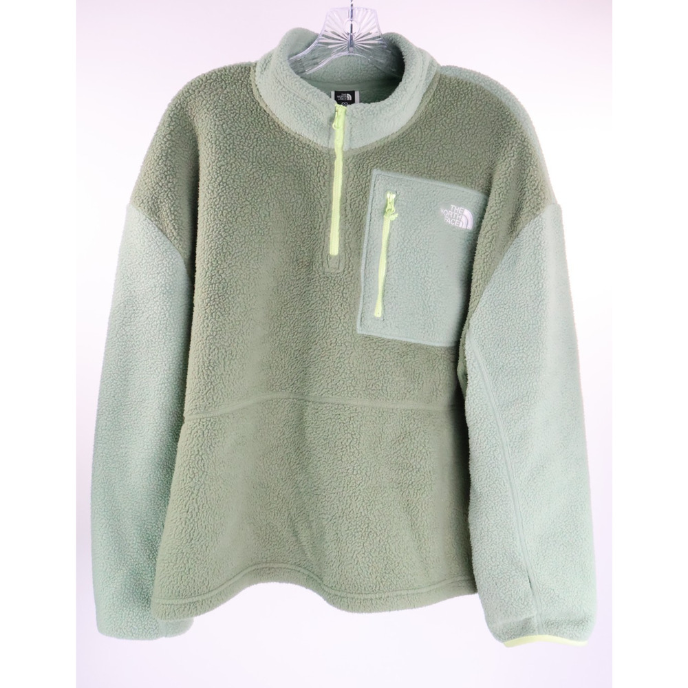 The North Face Yumiori Off Peak 1/4 Zip Jacket Slate Moss Women's Size XXL READ